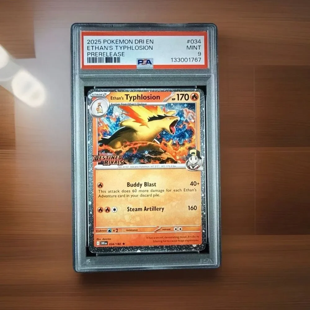 Ethan's Typhlosion (Prerelease) 034/182 Miscellaneous Cards & Products Holo PSA1